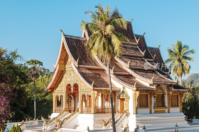 Haw Pha Bang寺庙，琅勃拉邦，老挝